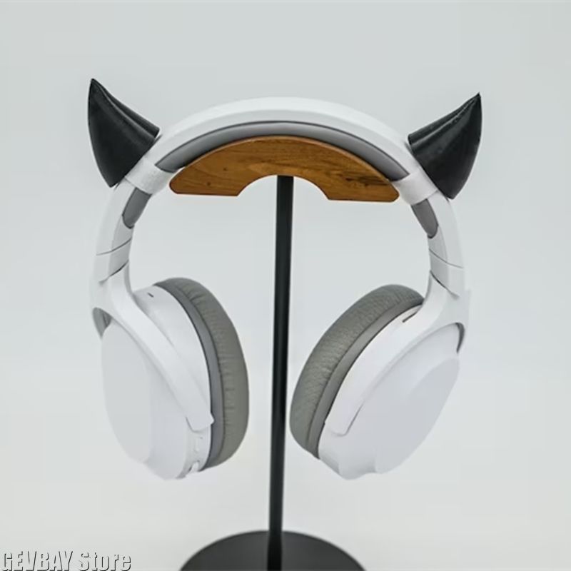 Esports Gamers - 悪魔の角、ヘッドセット用、ライブストリーミング小道具、サキュバス、サタン、コスプレ、魔女、ゴス、ゲーミング、ゲーマー、ギフト、パーティー小道具