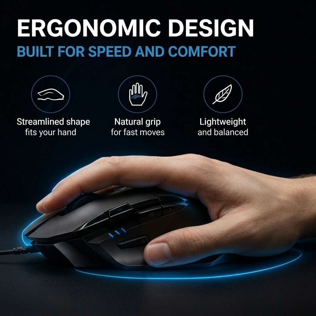 ロジクール G402 有線Eスポーツゲーミングマウス RGB - Esports Gaming Logo のレビューと価格
