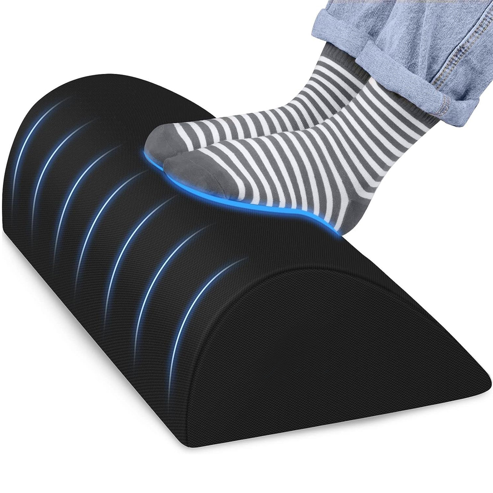 1個 2in1 デスク下フットレスト 職場用 整形外科医推奨 - Footrest Under Desk のレビューと価格
