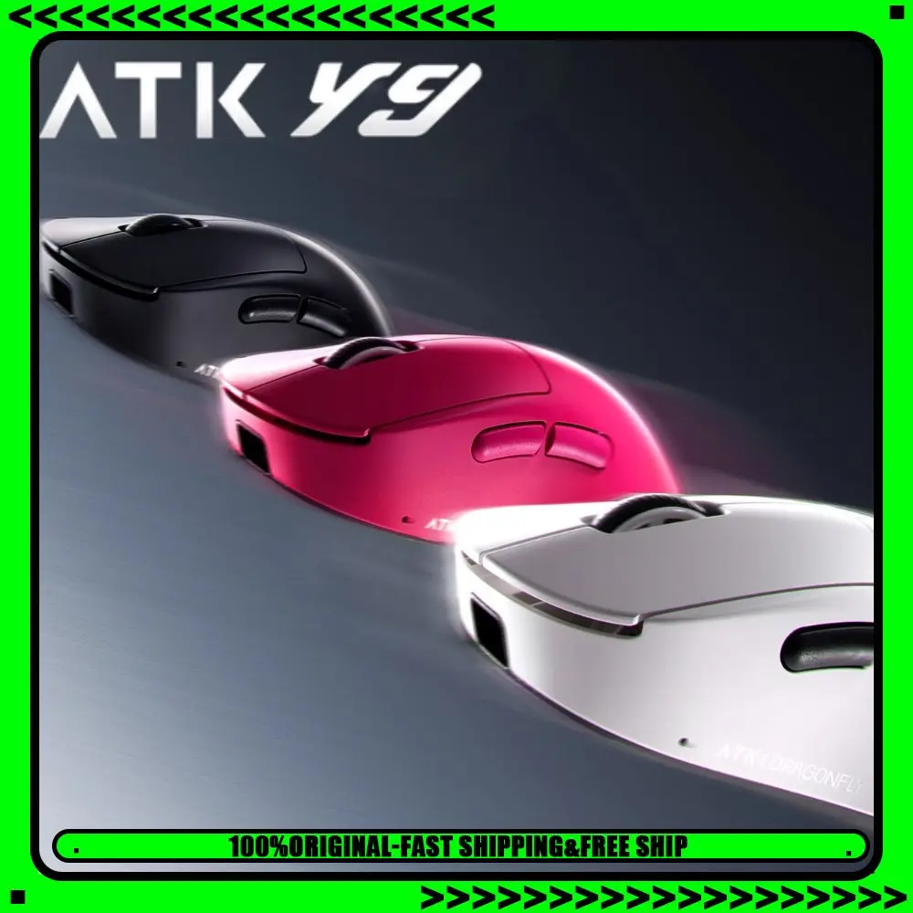 ATK Dragonfly Y9 ワイヤレスマウス 3 モー - Esports Gaming Mouse Wireless のレビューと価格
