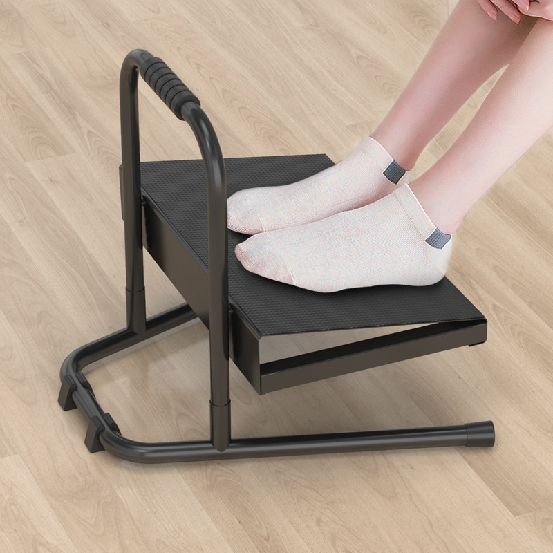 高さ調節可能なフットレストペダルピアノフットスツール子供用妊 - Footrest Under Desk のレビューと価格