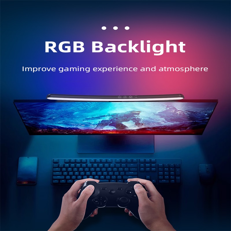 LEDカーブモニターライトバー,RGBコンピュータースクリー - Esports Gaming Monitor のレビューと価格