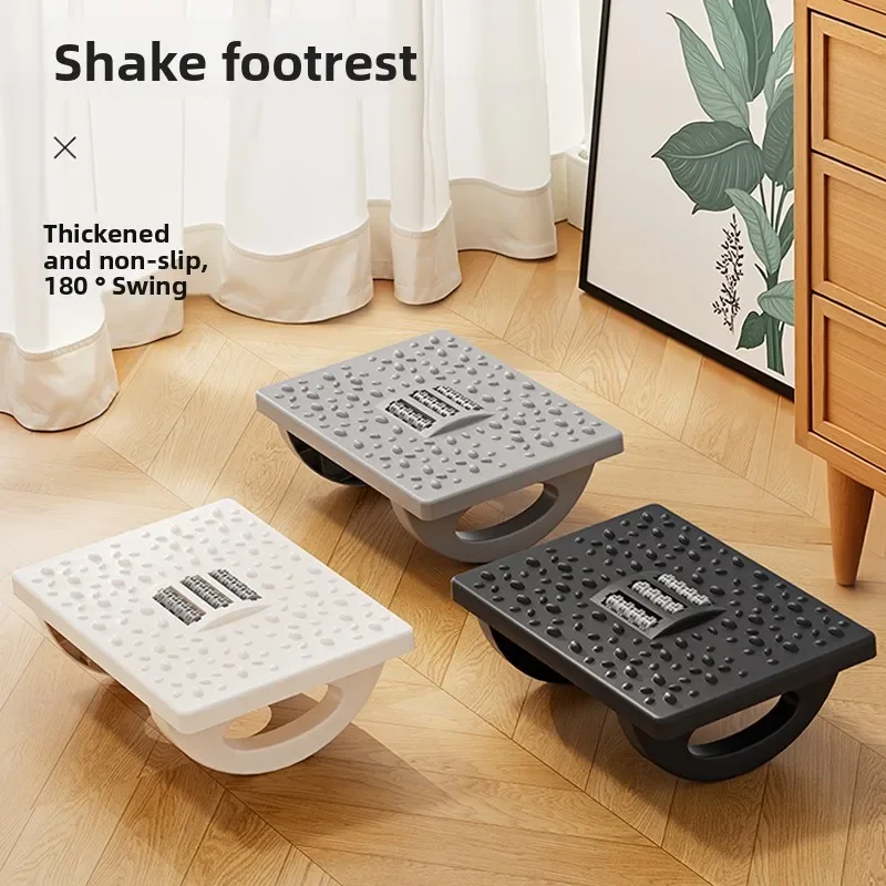 デスク下フットレスト マッサージローラー付きロッキングフット - Footrest Under Desk のレビューと価格