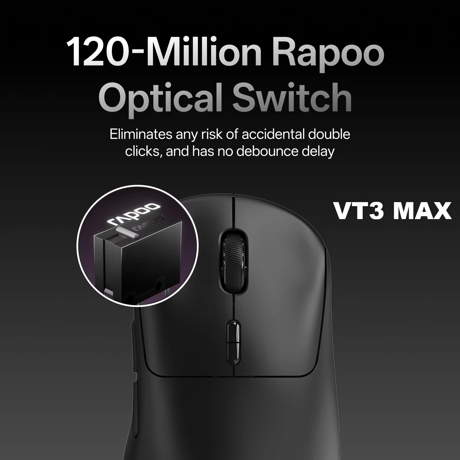 Rapoo ワイヤレスゲーミングマウス 8K ポーリングレー - Esports Gaming Mouse Wireless のレビューと価格