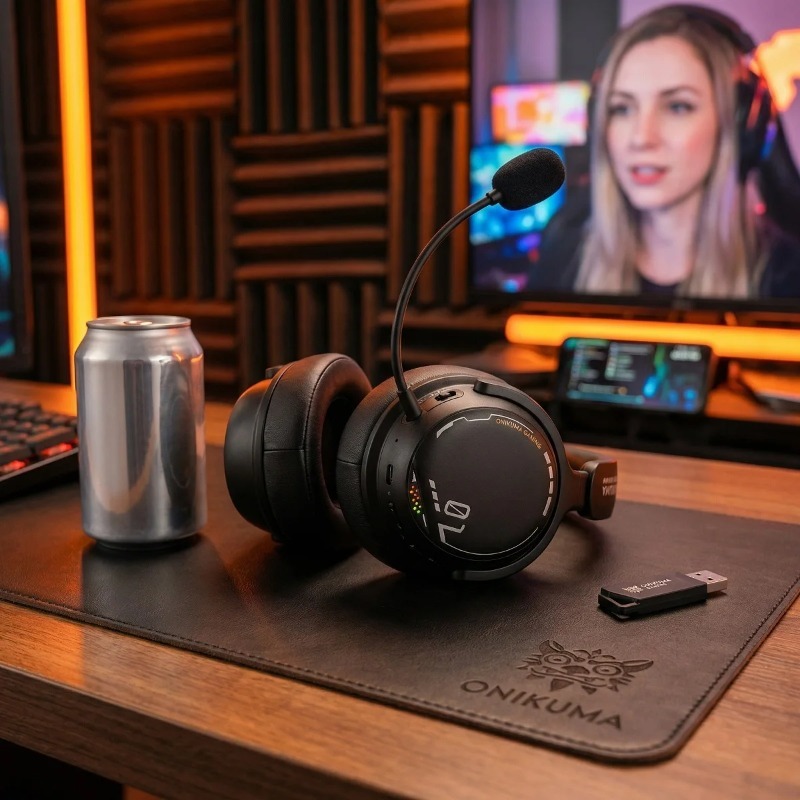 ONIKUMA GT886 ゲーミングヘッドセット トライモ - Esports Gaming Monitor のレビューと価格