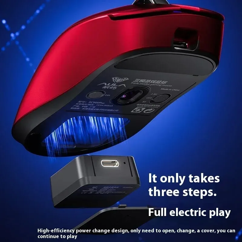 AULA SC900Pro ゲーミングマウス。PAW3395 - Esports Gaming Mouse Wireless のレビューと価格