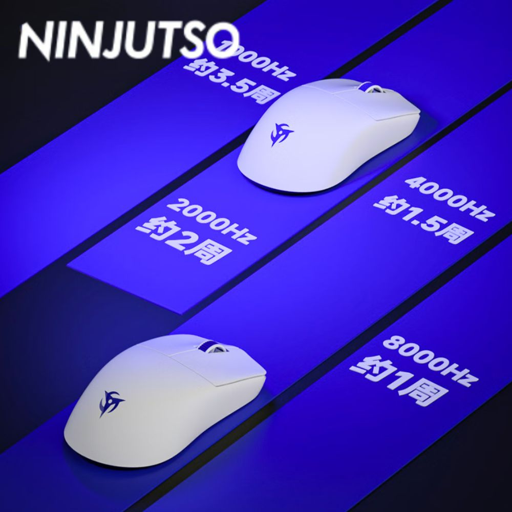 Ninjutso Sora V3 ワイヤレスマウス 8k A - Esports Gaming Mouse Wireless のレビューと価格